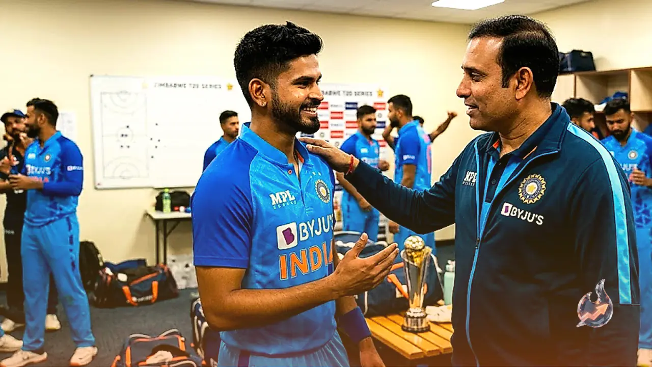 Shreyas Iyer Thanks VVS Laxman After T20 Series Sweep Against Zimbabwe