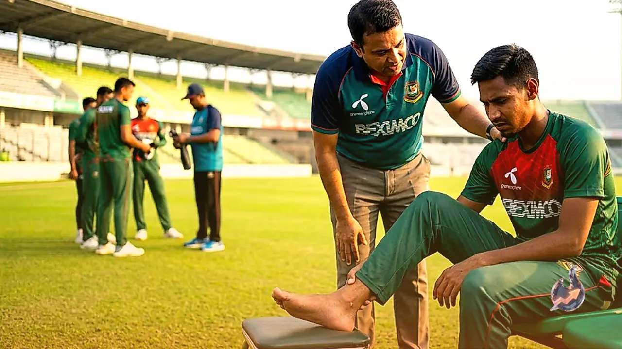 Mustafizur Rahman sidelined from Zimbabwe tour following injury setback
