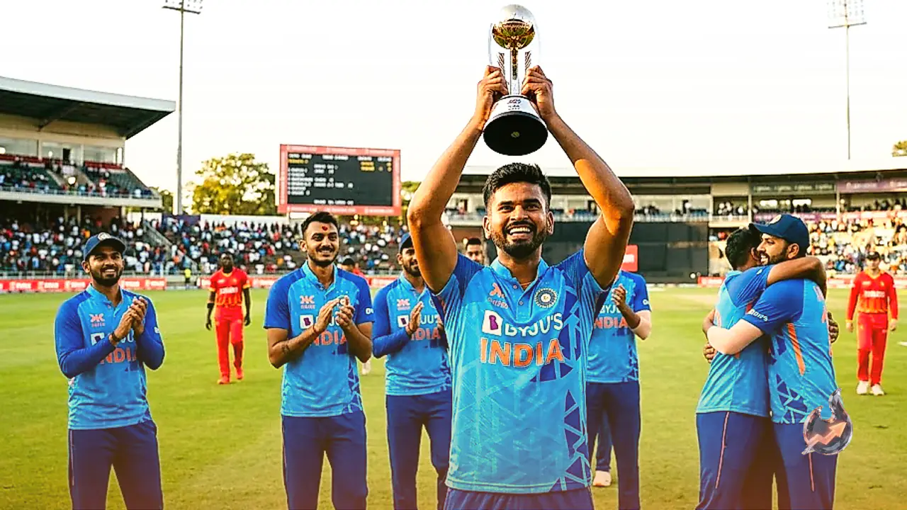 Shreyas Iyer Celebrates Maiden T20I Series Sweep As Captain After Defeating Zimbabwe 3-0