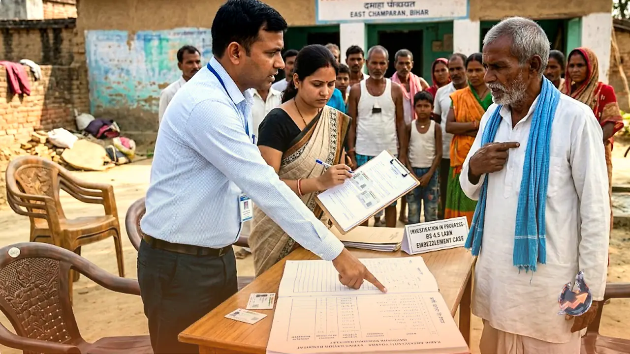 Alive People Listed as Dead to Steal Funeral Welfare Funds: Rs 4.5 Lakh Embezzlement Confirmed in East Champaran